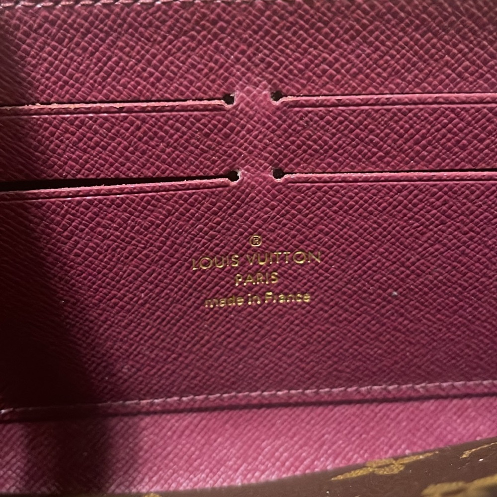 Louis Vuitton Monogram Retiro Zippy Wallet Aurore Raisin - Picture 12 of 16